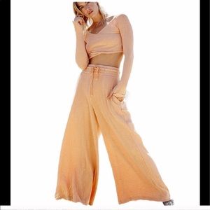 FP Movement “Minnie” Wide Leg High Waisted Pants